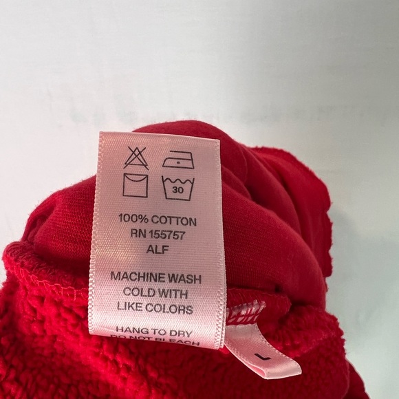 Madhappy red ladies size large jogger sweatpants NEW with tiny callout* - Picture 7 of 12